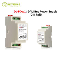 Miboxer DC16V 4W Max250mA LED Transformer DL-POW1 DALI Bus Power Supply (DIN Rail) For AC 110V 220V DALI RGB CCT Led Downlight