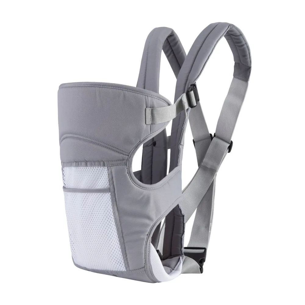 

Breathable Design Baby Wrap Carrier Multifunctional Use Portable Type Infant Carrier Belt Adjustable Shoulder Straps