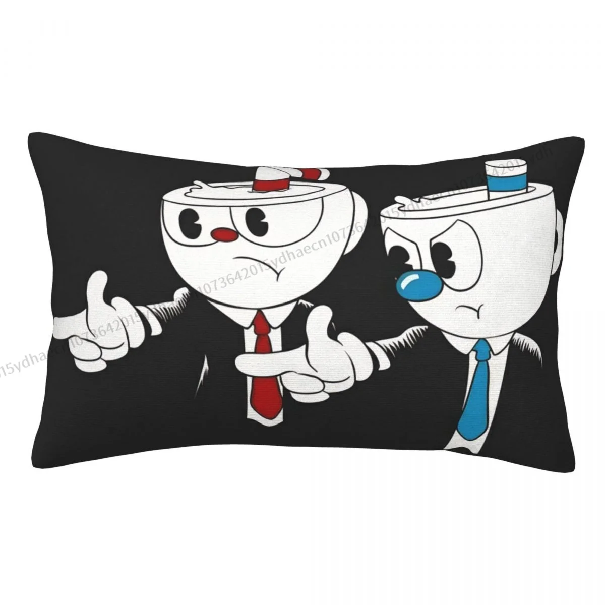 It Is You Hug Pillowcase Cuphead Game Backpack Cojines Bedroom Printed Car Pillow Covers Decorative