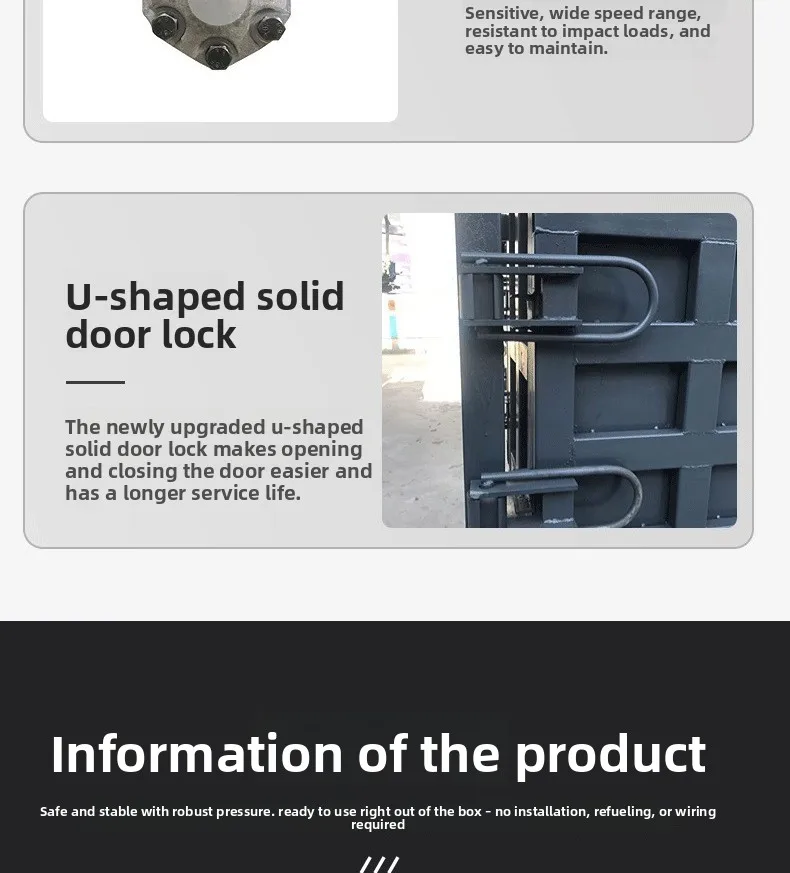 Waste carton hydraulic baler vertical plastic film woven bag compression baler