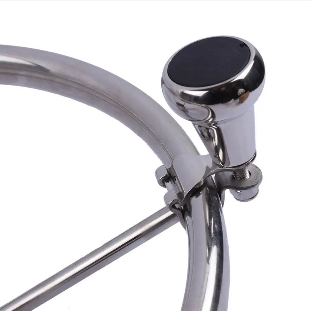 

Marine Boat Maneuvering Knob Stainless Steel 316 Steering Wheel Spinner for Drive Screw Boats