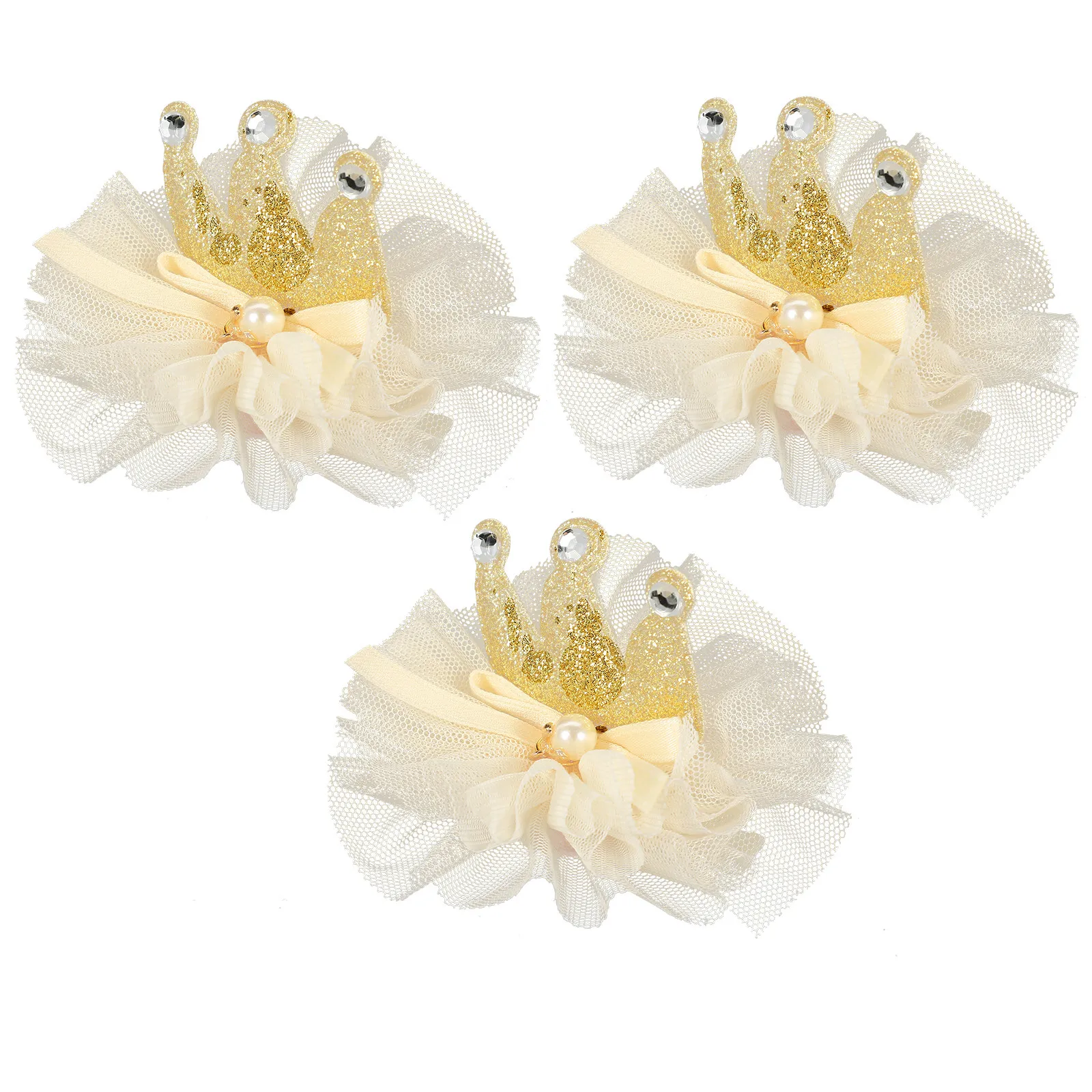 

Crown Hair Clips for Girls Baby Toddler Kids Birthday Party Christmas Dance Cosplay Stage Performance Lovely Adorable Hair