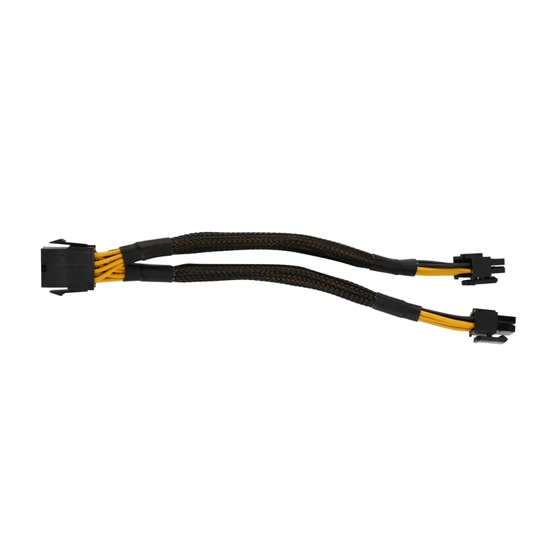 4 Pcs CPU 8 Pin Splitter ATX CPU 8 Pin Female To Dual 8(4+4) Pin Male EPS 12V For Motherboard Power Adapter Cable