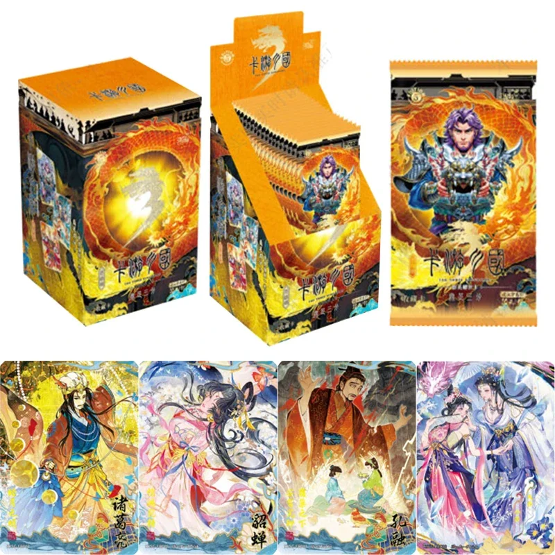 

KAYOU Genuine New Three Kingdoms Card Stars Shine Ode To Heroes Card Cao Cao Diao Chan Three Powers Collection Card Toys Gifts