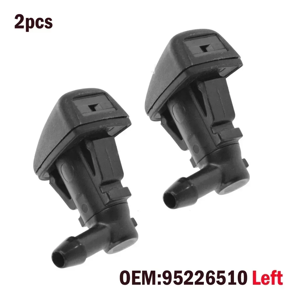 2pcs Right+left Windshield Washer Nozzle For Chevrolet Cruze  2014-2015 Front Windshield Water Nozzle Fan Spray 95226510