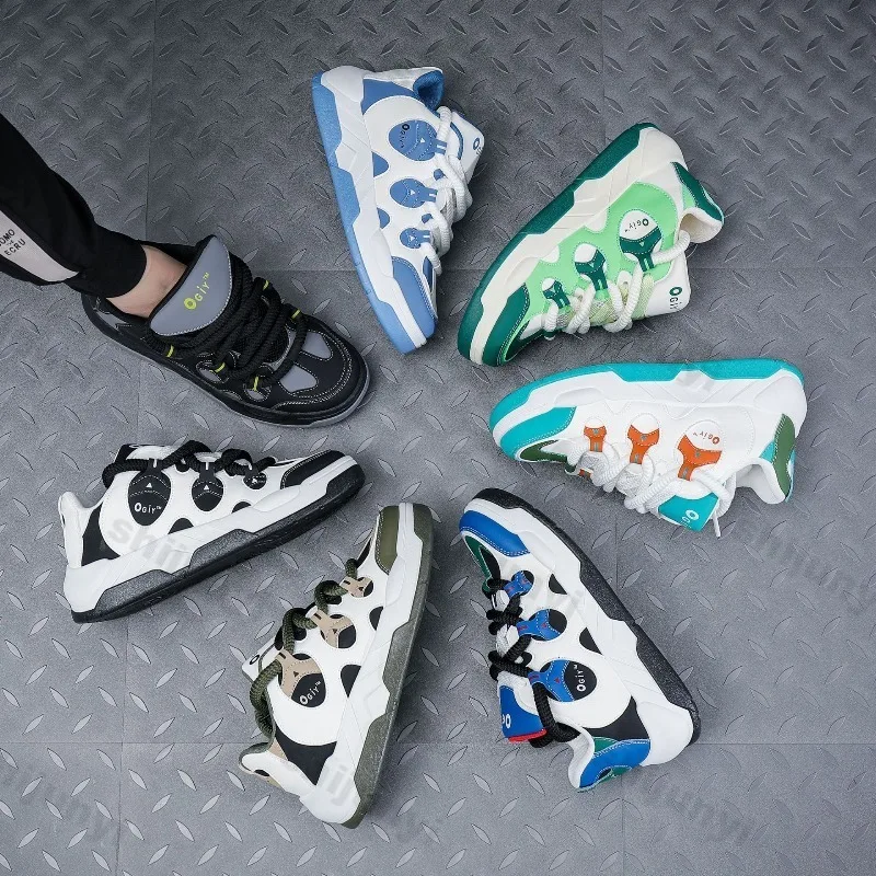 

Мужские кроссовки, весна-осень 2023, новые модные уличные нескользящие кроссовки, удобные повседневные кроссовки на плоской подошве с перекрестной завязкой