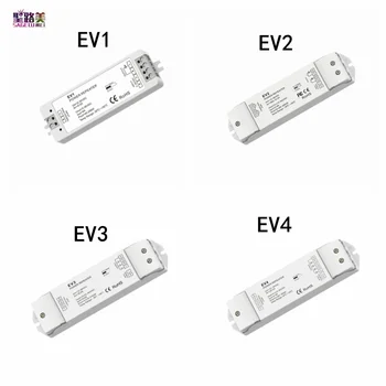 1 2 3 4 kanal sabit voltaj güç tekrarlayıcı PWM sinyal amplifikatörü denetleyici için tek renk/CCT/RGB/RGBW LED şerit işıklar