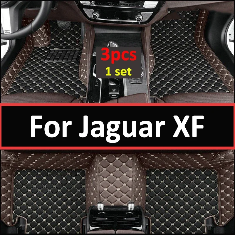 

Автомобильные коврики для Jaguar XF X250 2008 ~ 2015 коврик Домашние животные, прочный кожаный коврик, автомобильные противогрязные подкладки, аксессуары для интерьера