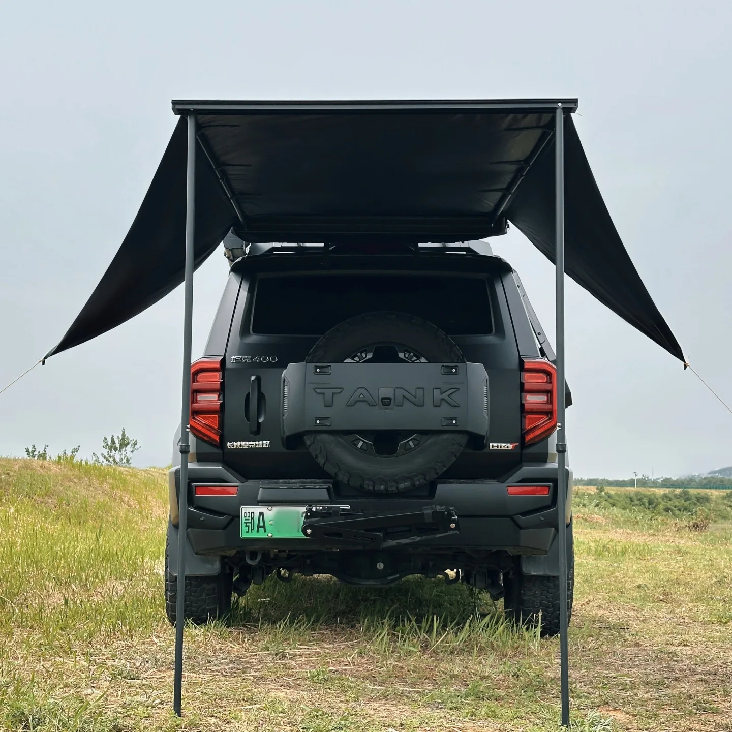 Alüminyum Alaşımlı Siyah Çift - Outdoor Camping Car Tail Tent incelemesi ve fiyatı