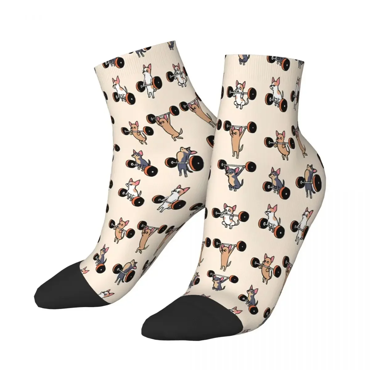 Chihuahua Animal LIFTING Ankle Socks Male Mens Women Winter Stockings Hip Hop