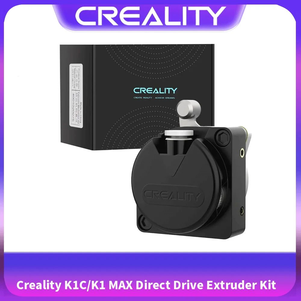 

Комплект экструдера Creality K1C/K1 MAX с прямым приводом без шагового двигателя, экструзионная подача с двойной передачей, совместимая с Ender 3V3/ Plus