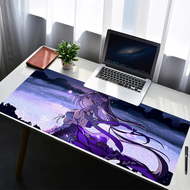 

Mouse Pad Laptop Rubber Extended Honkai Star Rail Castorice Desktop Mat Computer Gamer Mousepad Gaming Accessories Keyboard Pad