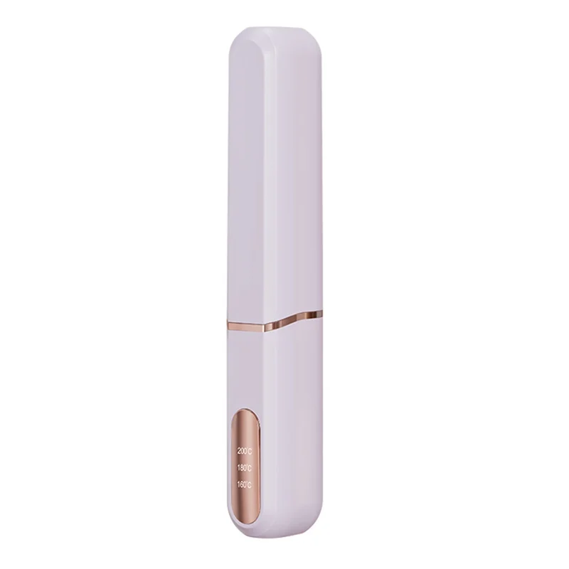 

Cordless Mini Straightening Brush Portable Negative Hot Comb Hair Straightener For Women
