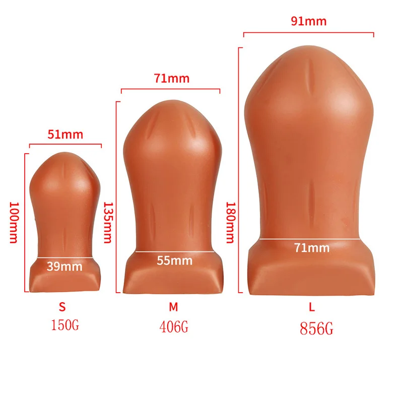 Factory Sales Huge Anal Plug Dildo Big Butt Plug Anal Toys for Women Men Analplug Buttplug Ass Dilator Vaginal Ball Sex Products