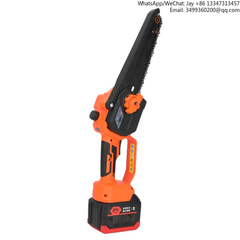 Brushless Electric Saw Household Small Handheld Electric Hand Saw Rechargeable Wood Saw Lithium Tree Cutting Logging Artifact