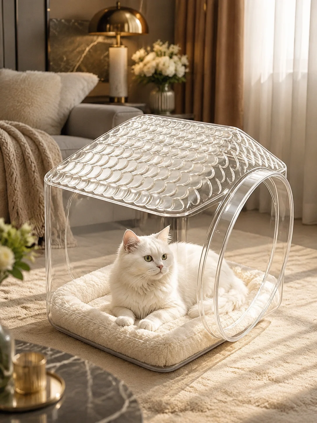 Thickened Waterproof  House Outdoor Rain Season Dog Feeding Shelter Homeless Cats Hide Simple Style Single Layer Non-Washable