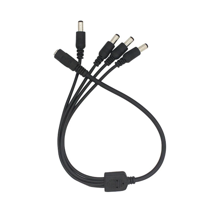 Cable de alimentación DC5.5mm x 2,1mm Cable de extensión de conector hembra a macho Cable extensor de puerto para enrutadores de cámara luz LED