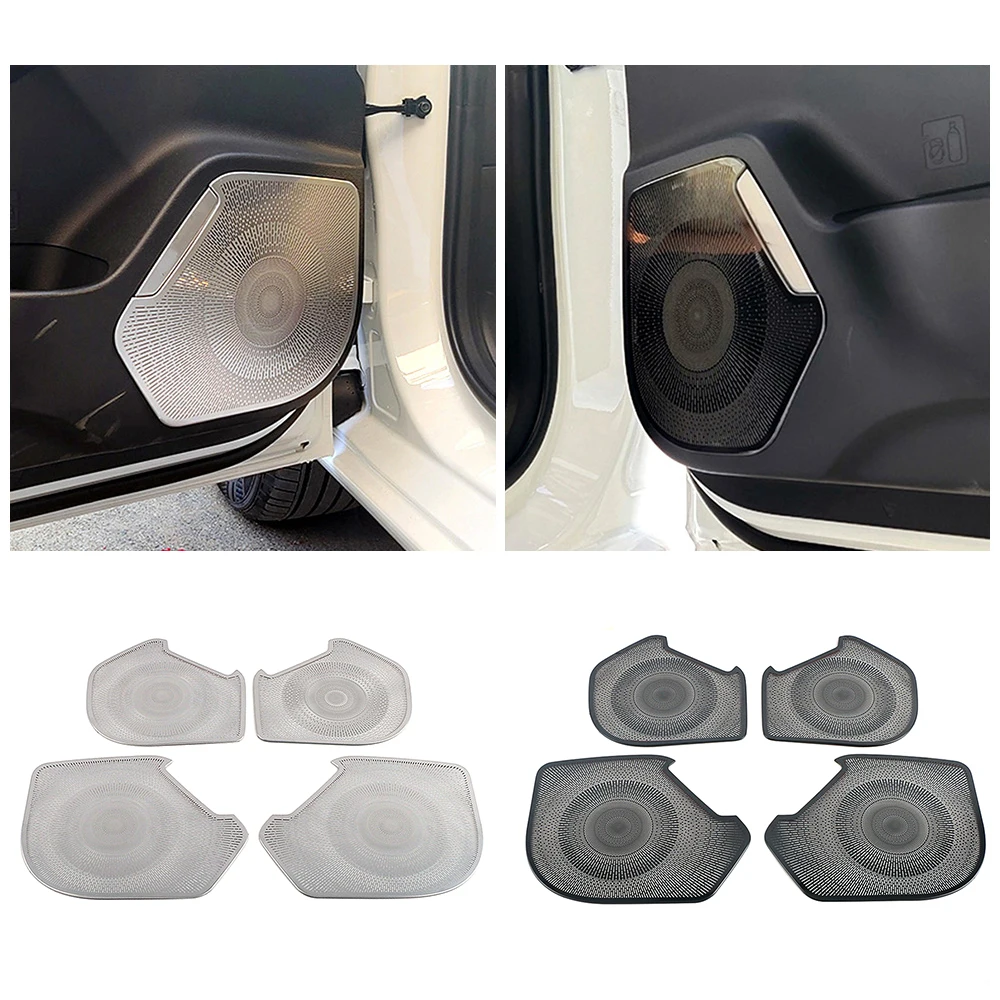 Interior Accessories For Haval Jolion 2021 2022 Car Inner Door Stereo Audio Speaker Sound Decorate Frame Trim Cover Sticker