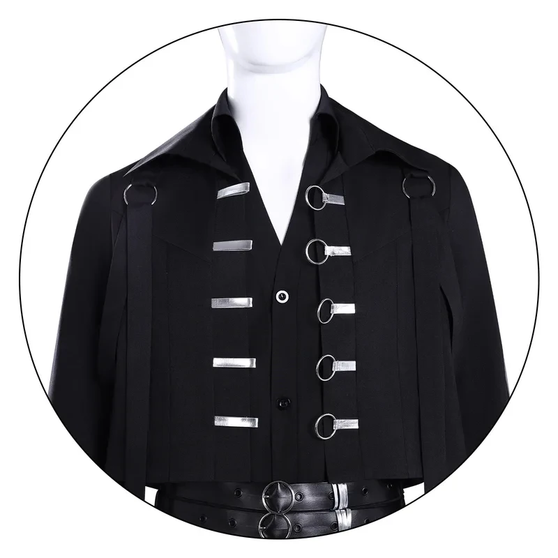 

ADFF15。 Anime Fantasia B-side Tamon Fukuhara cosplay costume for men's Halloween party performance costume