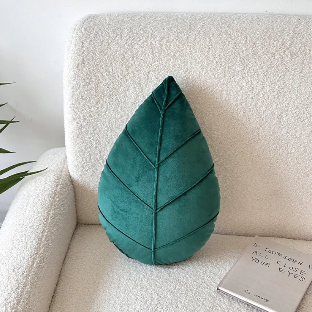 Nordic Leaf Shaped Pillow 1