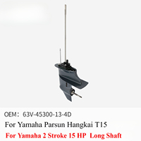 Gearbox Assembly for Yamaha Parsun Hangkai T15 2 Stroke 15 HP Outboard Engine Lower Box Accessories 63V-45300-13-4D Long Shaft
