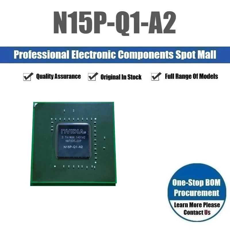 1Pcs/Lot Original Authentic GP104-200-A1 GP104-400-A1 N15P-Q1-A2 N15P-Q3-A1 Notebook Graphics Card Chip