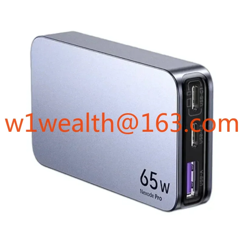 

Зарядное устройство для фаблетов Nexode Pro 65 Вт GaN USB C, быстрая зарядка QC