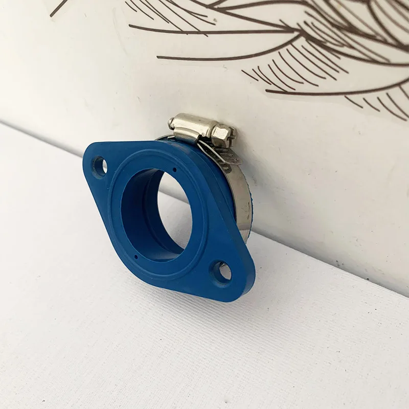 HQ Motorcycle Carburetor Adapter Inlet Intake Pipe Rubber Fit for KEIHIN MIKUNI KOSO PE PWK21-34 Motocross Air Intake ﻿Adapter