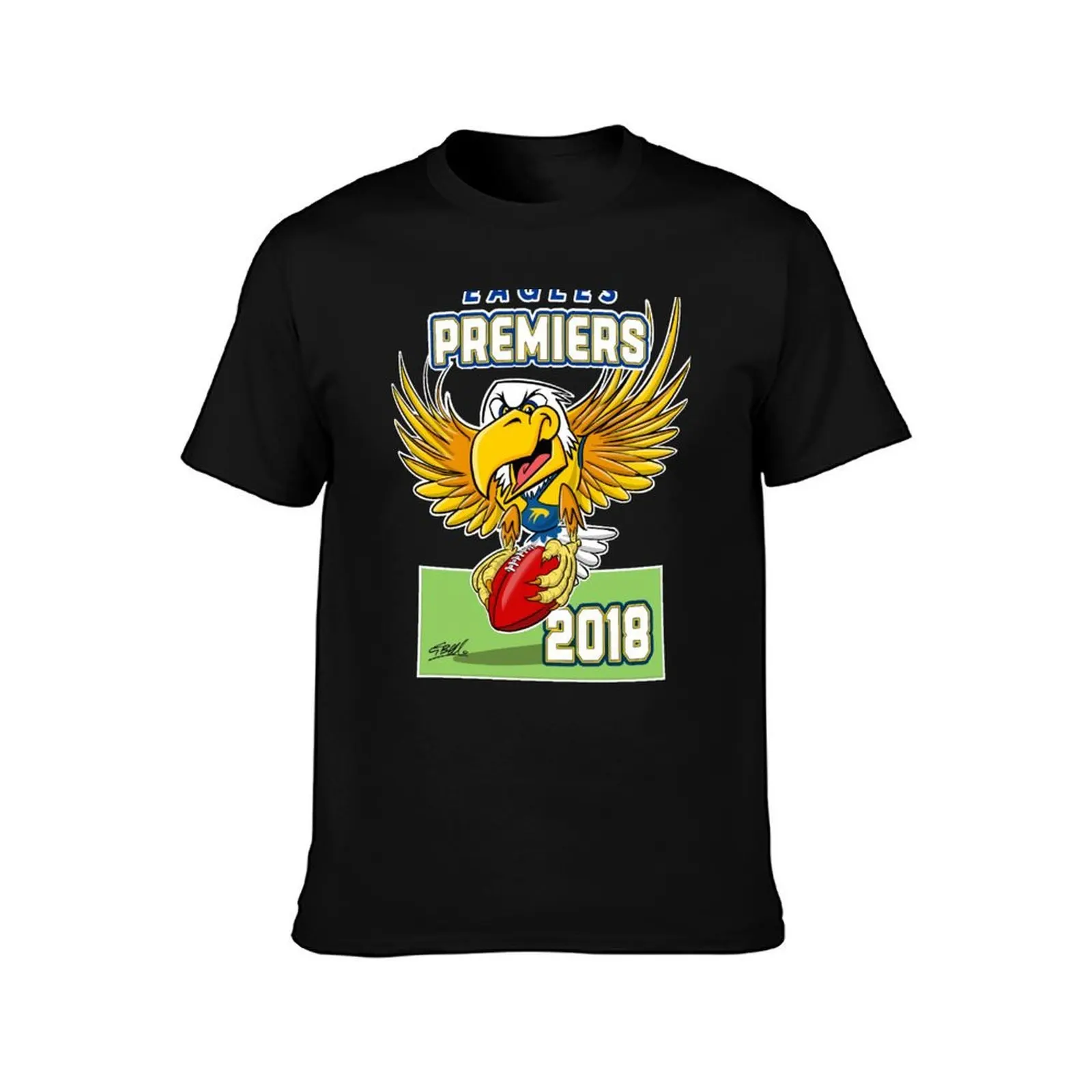 ORIGINAL Eagles Premiership Memorabilia 2018 T-Shirt Plus Size Gym Sports T-Shirt