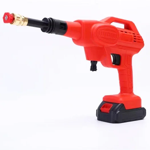 High-speed Motor Car Wash Gun MAchine Car Care Equipment Steam Cordless High Pressure Car Washer