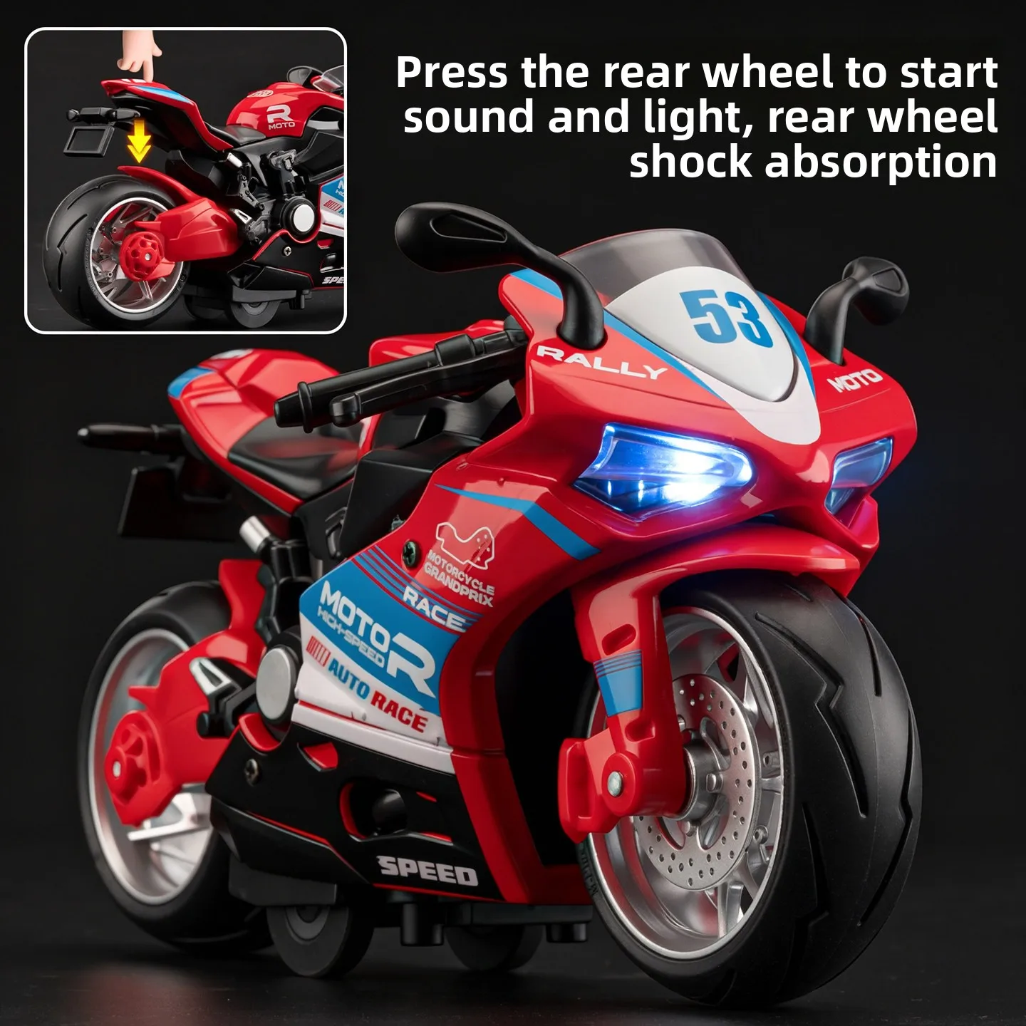 1:12 Alloy Q Edition Motorcycle Helmet Exquisite Model Collection Decoration Toy for Motorcycle Rider Birthday Gift