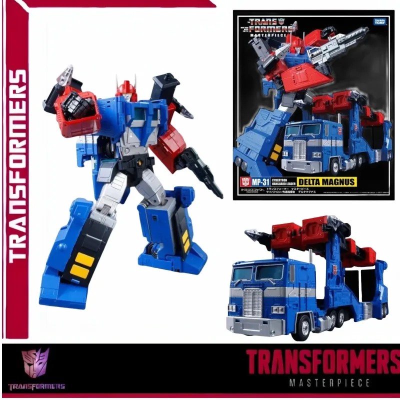 Takara Tomy Transformers Masterpiece MP-31 Delta Magnus 20Cm Anime Original Action Figure Model Children's Toy Gift Collection