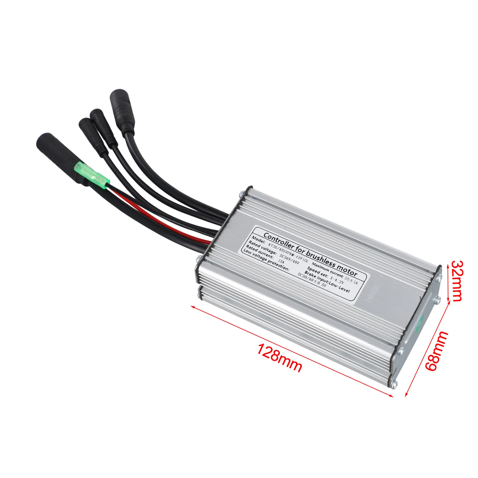 

Bicycle Components 1pcs Controller Waterproof 13*7*4cm 360g 36V/48V Parts Aluminum+Plastic Electric Bike 2023 New