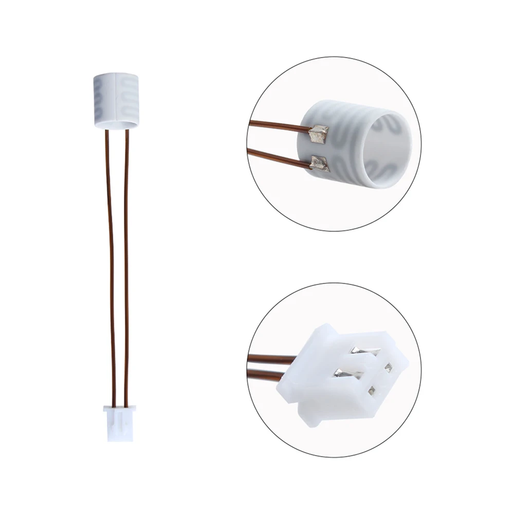 For Creality K1 Thermistor Ceramic Heater K1 /K1 Max Ceramic Heating Tube Ring 24V 60W High Thermal Conductivity Accessories