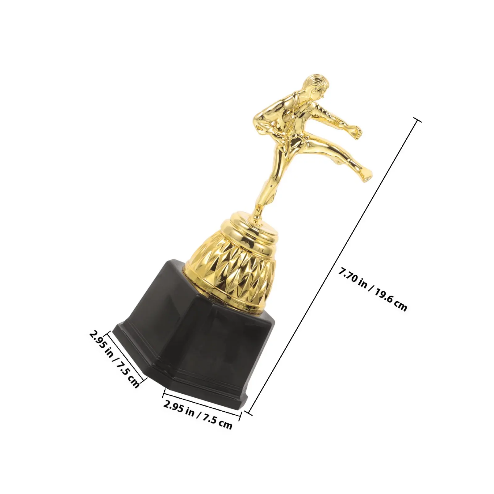 1Pcs Lightweight Portable Taekwondo Trophy Cup for Classroom Rewards Sports Banquets Track Field Days Spelling Games