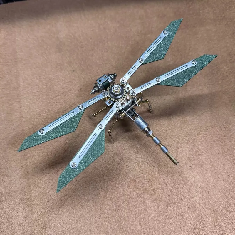 Everbright Store 2026 New Winged Ranger Insect Mechanical Dragonfly Creative DIY Stress-relief Toy Birthday Gift