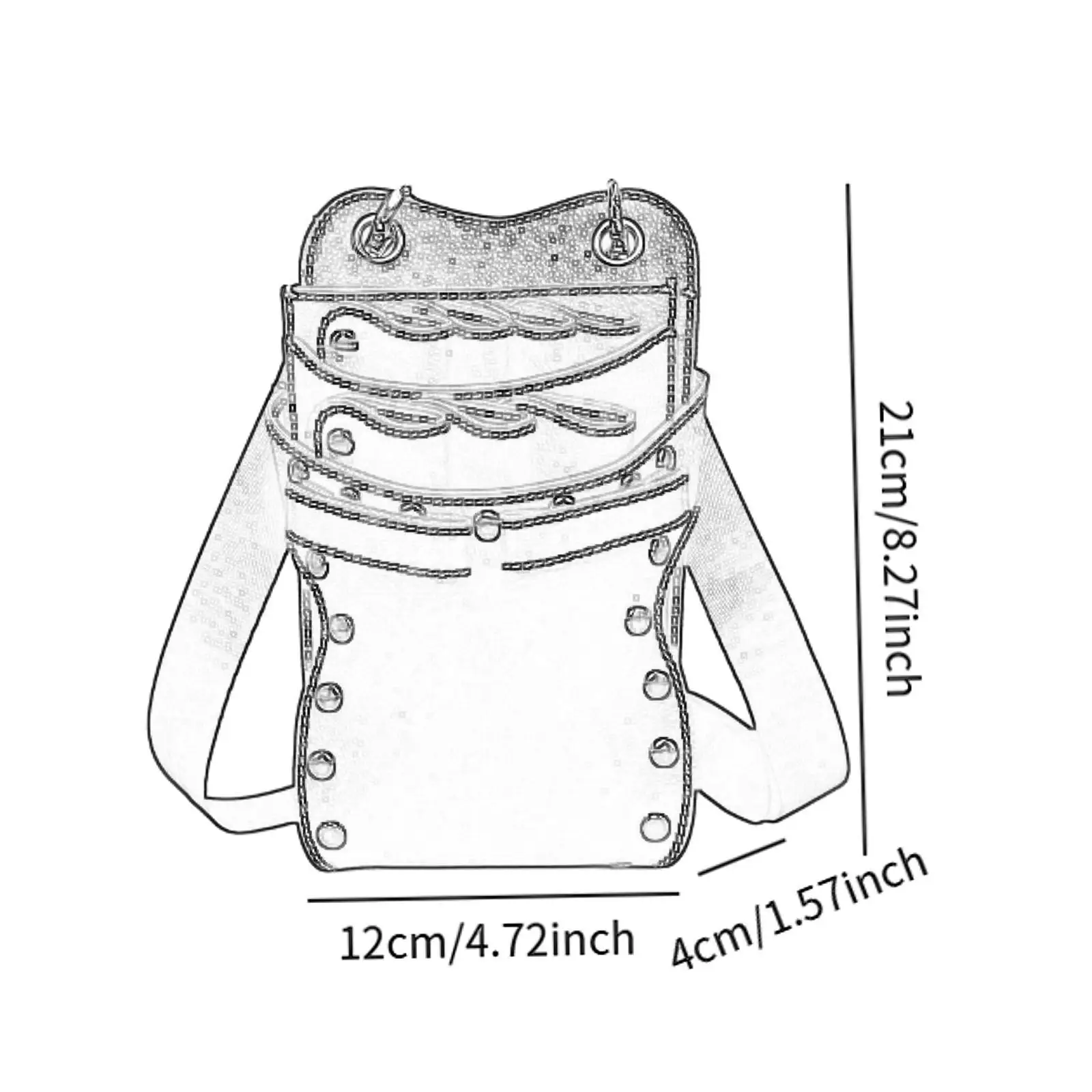 مقص الحقيبة مقص تصفيف الشعر حقيبة لمصفف الشعر الحلاق الحيوانات الأليفة #6