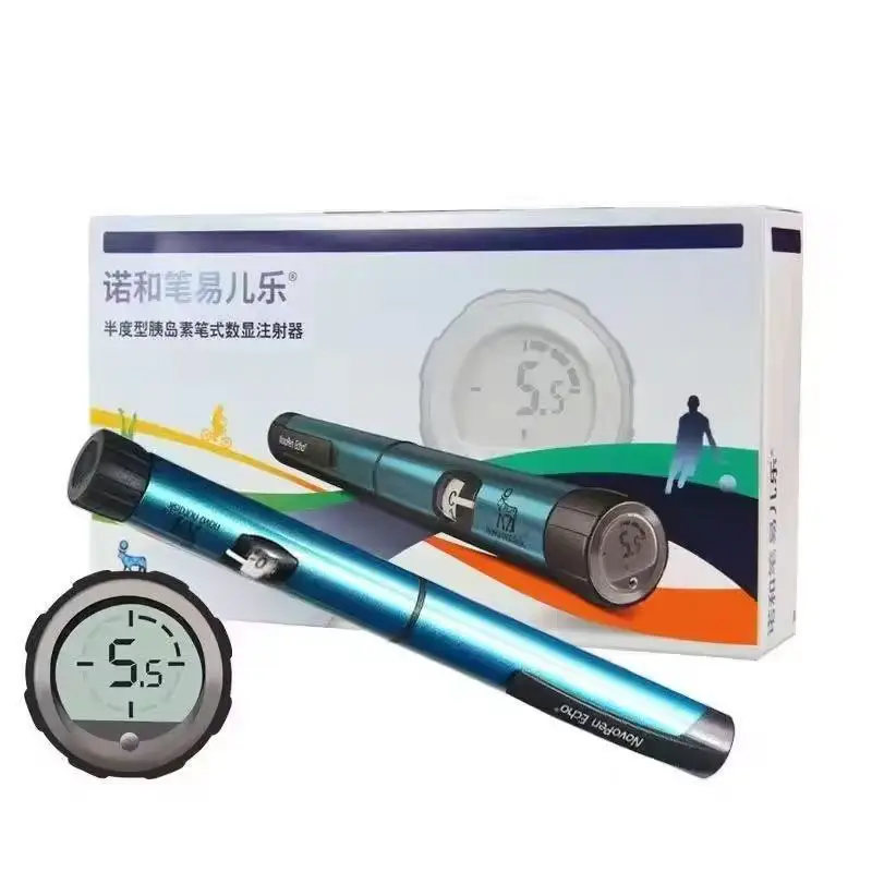 NovoPen Echo Semi-Scale Insulin Delivery Device 0.5 Unit Children's Insulin Pen with Memory for Child by Novo Nordisk