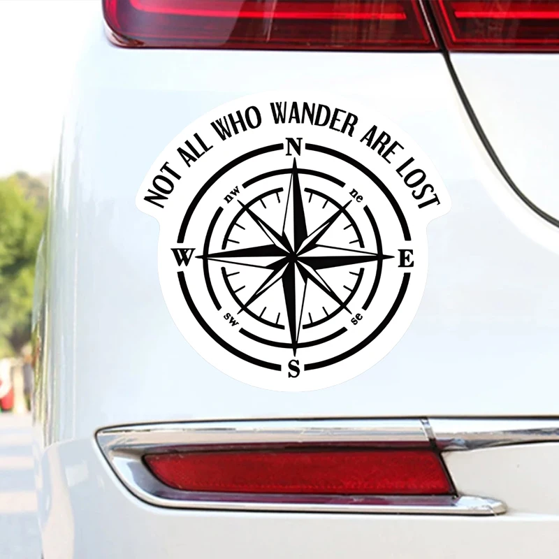 ملصق بوصلة لابتوب ، زجاجة ماء ، شاحنة سيارة ، جيب ، دراجة نارية ، طلاء سيارة ، نافذة ، جدار ، كل الذين يفقدون