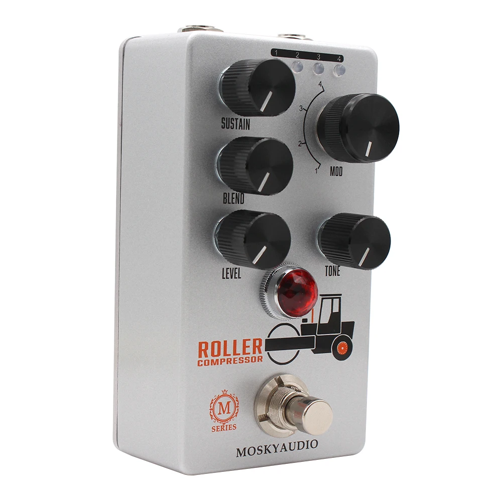 MOSKYAUDIO-Guitar Bass Effect Pedal, Compressor Pedal with True Bypass