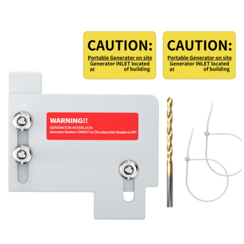 

ABSJ-Generator Interlock Kit For Eaton Cutler Hammer CH Series 150 & 200 Amp W/TAN Breaker,Horizontal Electrical Interlock