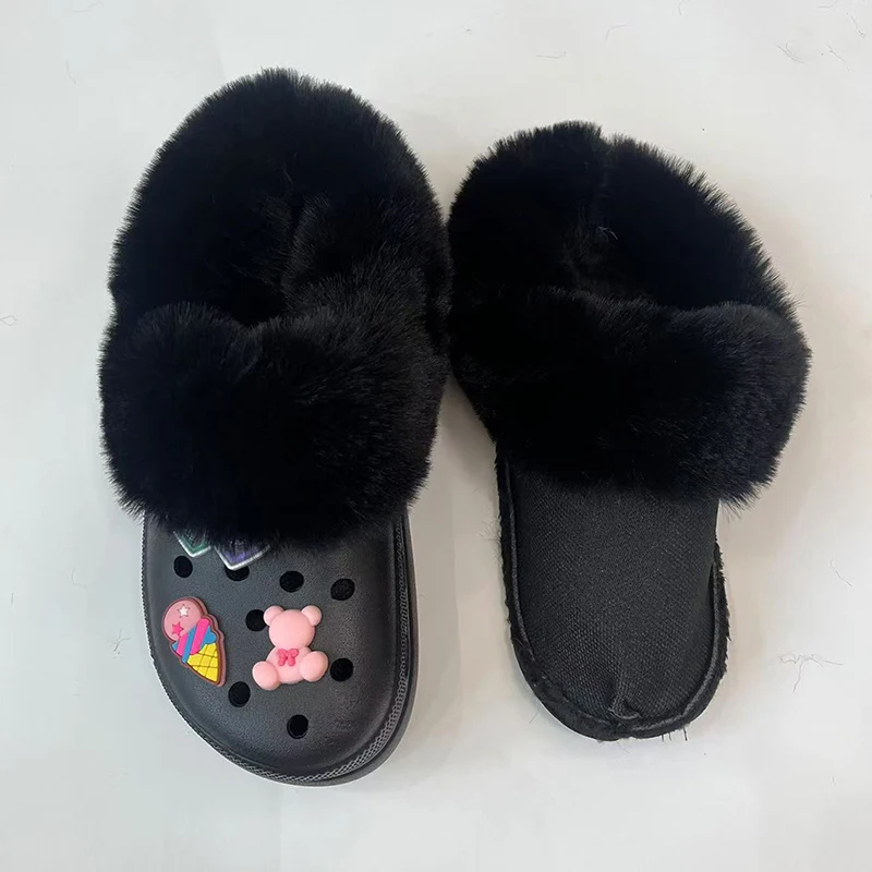Essential Winter Warmth Shoe Covers Soft Fur Insole Replacements