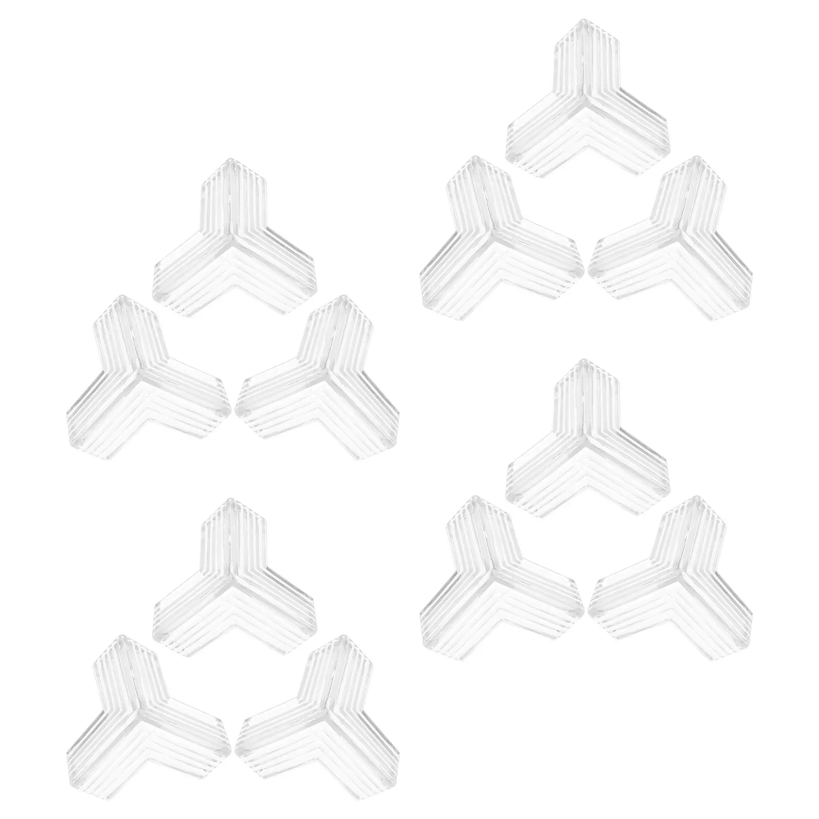 

12pcs Table Corner Anti-Collision Pad Triangle 3D Protection Baby Corner Guards For Kids Furniture Edge Protector