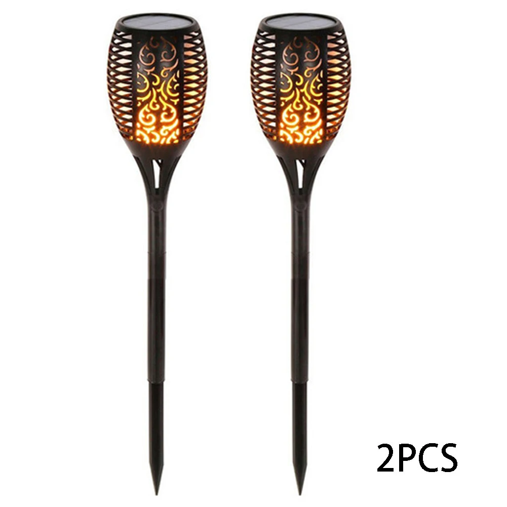 

Waterproof Landscape Decoration Outdoor Lamp Spotlight Torch Garden Dancing Solar Light Flickering Flame Lawn Pathway