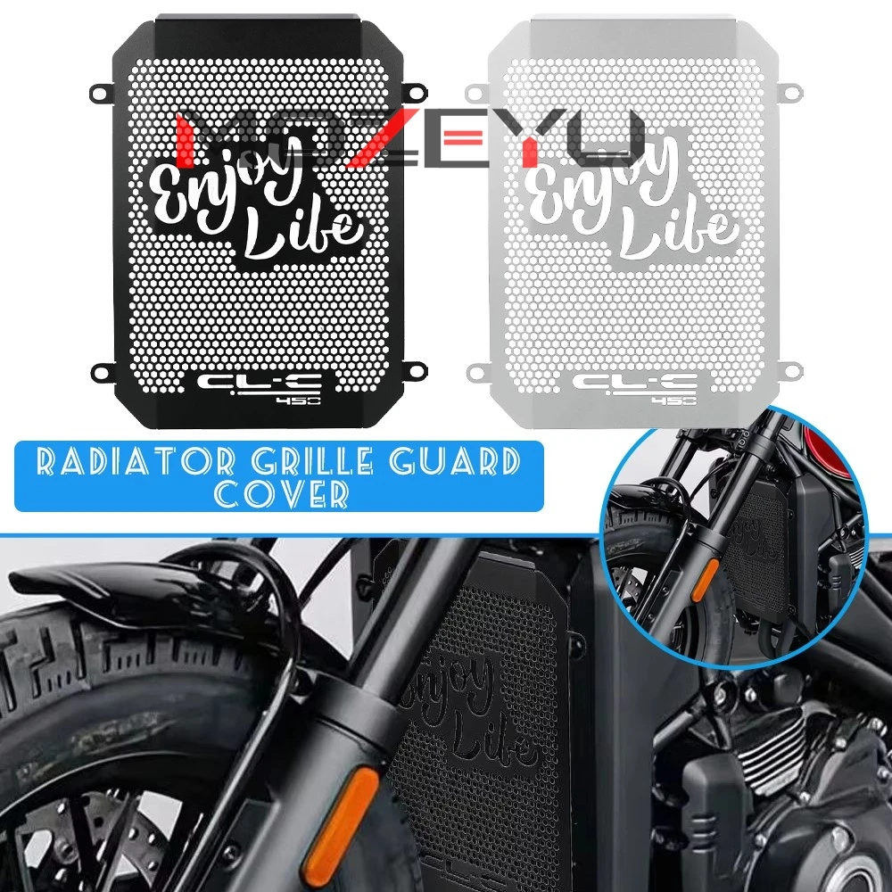 

Motorcycle Accessories FOR CFMOTO CF MOTO 450 CLC 450 Bobber CLC450 450CLC 2023 2024-2025 Radiator Grille Guard Cover Protector