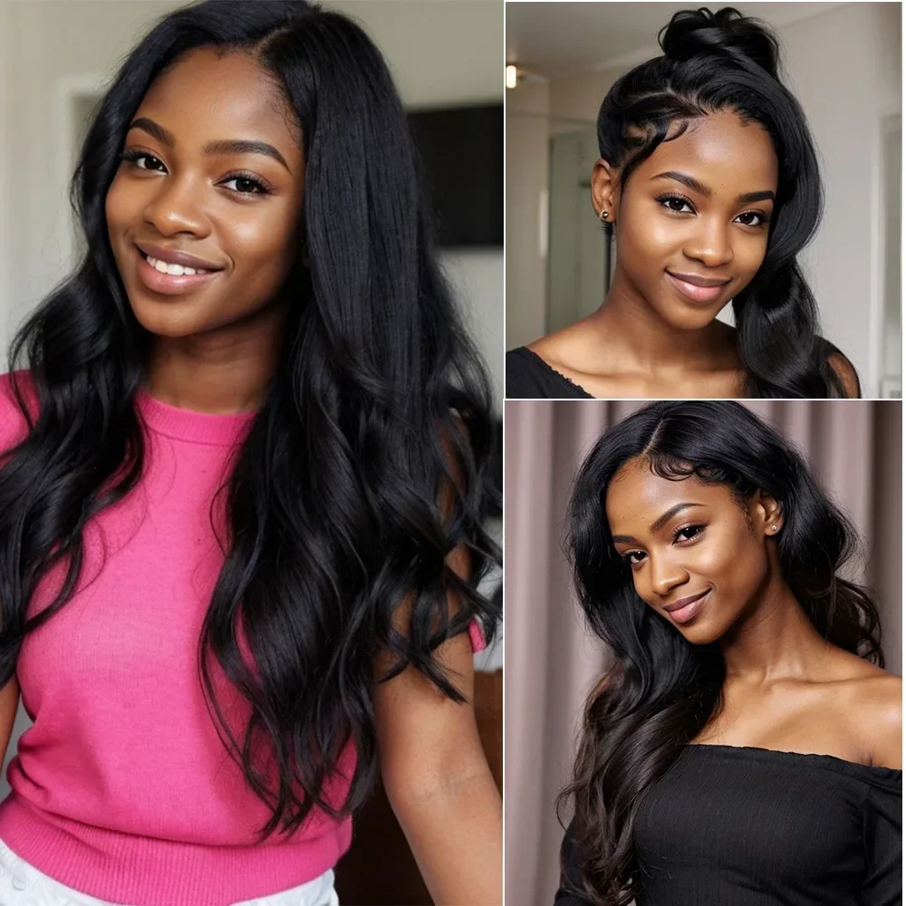 

Loose Body Wave 13x6 Transparent HD Lace Frontal Wigs Human Hair 360 Full Lace Front Wig Black Women 5x5 Glueless Ready To Wear