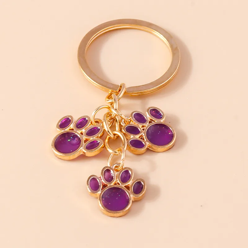 Aihua Niedlicher Schlüsselanhänger, Katze, Hund, Pfote, Schlüsselanhänger, Ketten für Damen und Herren, Handtasche, Zubehör, DIY, handgefertigter Schmuck, Geschenk – Detail 20