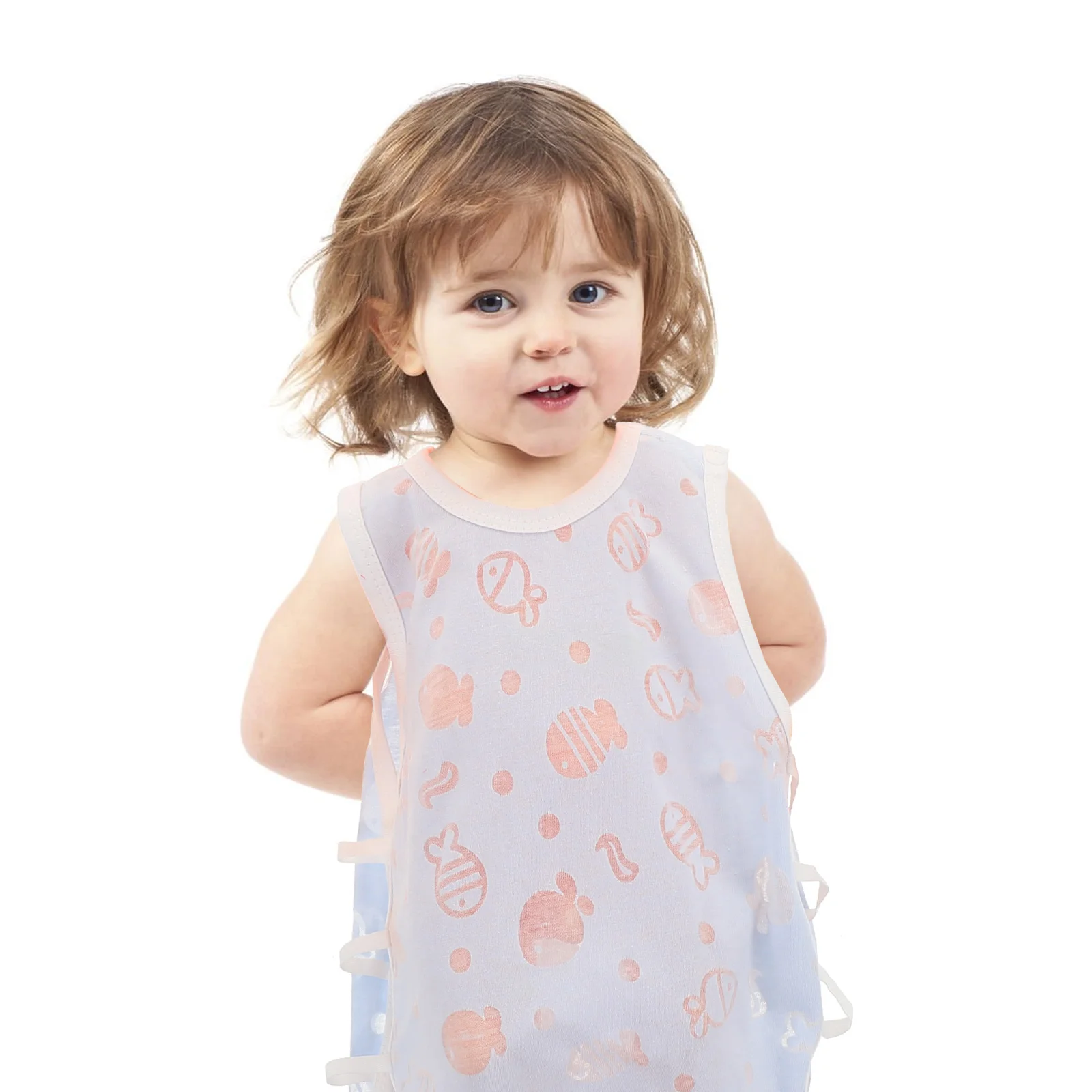 

Sleeveless Baby Vest Lightweight Breathable Soft Fabric Summer Newborn Clothes Boys Girls Crawling Walking Stage