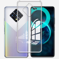 For Infinix Zero 8 Case Clear Soft Silicone Cover Phone Cases For Infinix Zero 8i TPU Shockproof Coque For Infinix Zero 8 Fundas