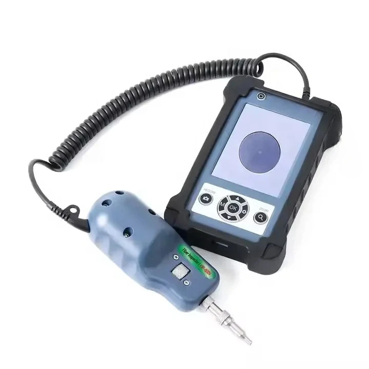 

Microscope Fiber Optic End Face Inspection 400 600 Tool UPC Polished Connector Detector